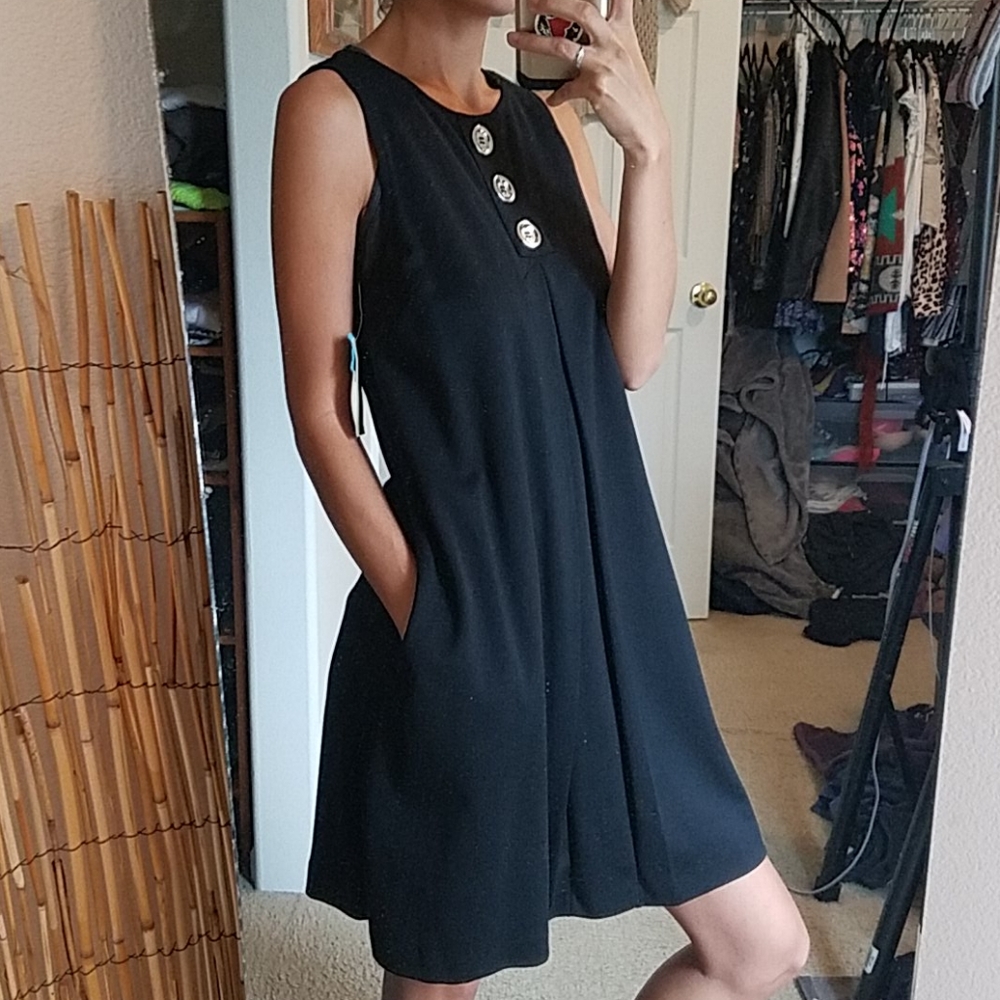 NWT Michael Kors black dress